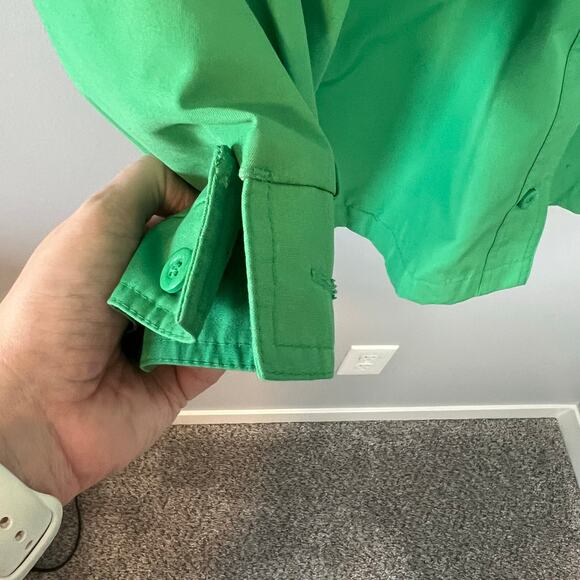London Fog Green Coat Size 14 Reg - Picture 10 of 16